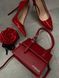 Jacquemus Le Chiquito Moyen Boucle Red pr1027 фото 12