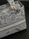 Christian Dior Medium Lady D-Lite Bag Light Grey [оригінальна коробка] pr01243 фото 8
