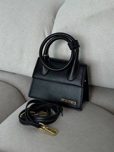 Jacquemus Le Chiquito Noeud Bag Black pr1004 фото