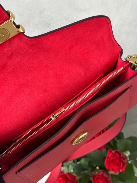 Coach Tabby Shoulder Bag Red [крафтова коробка] pr0092 фото