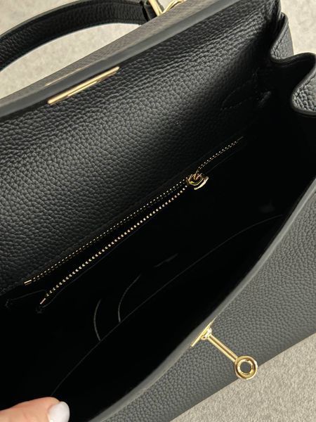 Herm&egrave;s Kelly Black PREMIUM Магнітна Коробка pr00093 фото