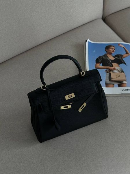 Herm&egrave;s Kelly Black PREMIUM Магнітна Коробка pr00093 фото