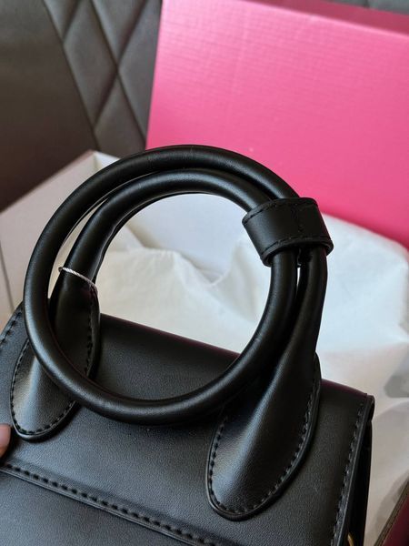 Jacquemus Le Chiquito Noeud Bag Black pr1004 фото