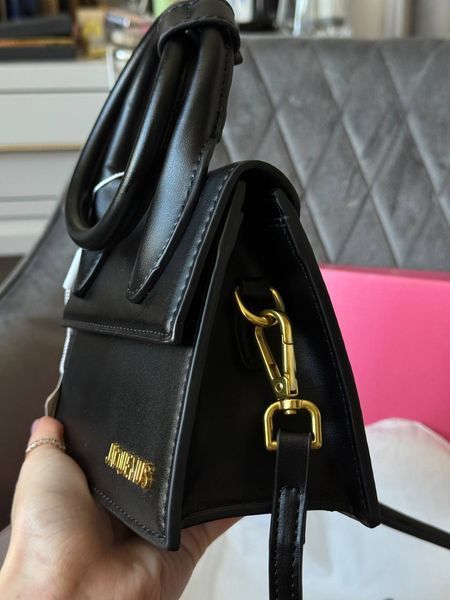 Jacquemus Le Chiquito Noeud Bag Black pr1004 фото
