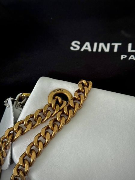 Saint Laurent Calypso In Plunged Lambskin YSL White оригінальна коробка ysl9002 фото