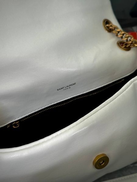 Saint Laurent Calypso In Plunged Lambskin YSL White оригінальна коробка ysl9002 фото