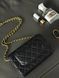 Chanel Classic Wallet on Chain Quilted Caviar Black/Gold Магнітна Коробка pr8010 фото 3