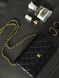 Chanel Classic Wallet on Chain Quilted Caviar Black/Gold Магнітна Коробка pr8010 фото 2