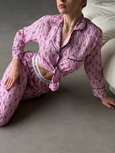 Піжама жіноча рожева Victoria's Secret 1242 фото
