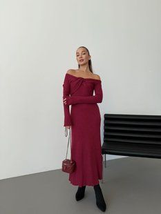 Тепленька сукня із ангори 819 фото