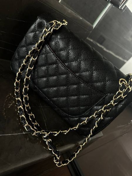 Chanel Classic Medium Flap Bag. PREMIUM Текстурна шкіра [ [Коробка магніт]] pr002920 фото