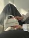 Jacquemus Le Chiquito Long White Leather Top WHITE pr1010 фото 8