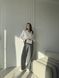 Jacquemus Le Chiquito Long White Leather Top WHITE pr1010 фото 12