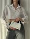 Jacquemus Le Chiquito Long White Leather Top WHITE pr1010 фото 4