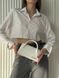 Jacquemus Le Chiquito Long White Leather Top WHITE pr1010 фото 7