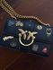 Pinko Mini Love Bag One Simply With Enamel Pin Black [оригінальна коробка] pink1006 фото 9