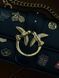 Pinko Mini Love Bag One Simply With Enamel Pin Black [оригінальна коробка] pink1006 фото 3