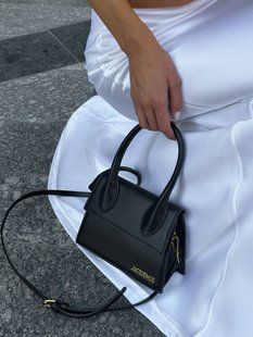 Jacquemus Le Chiquito Noeud Bag Black pr1003 фото