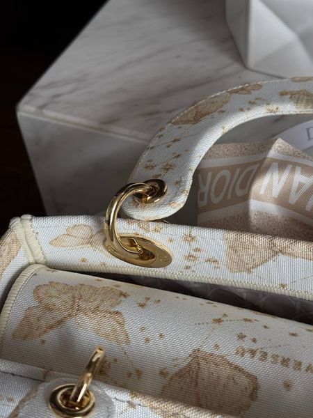 Christian Dior Medium Lady D-Lite Bag Yellow [оригінальна коробка] pr01248 фото