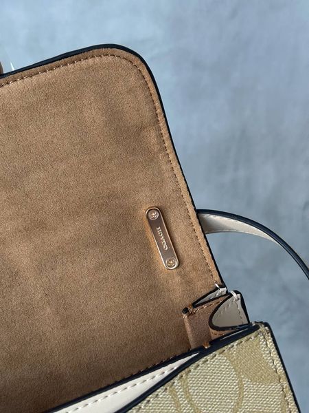 Coach Morgan Shoulder Bag Mini Milk магнітна коробка pr2228 фото