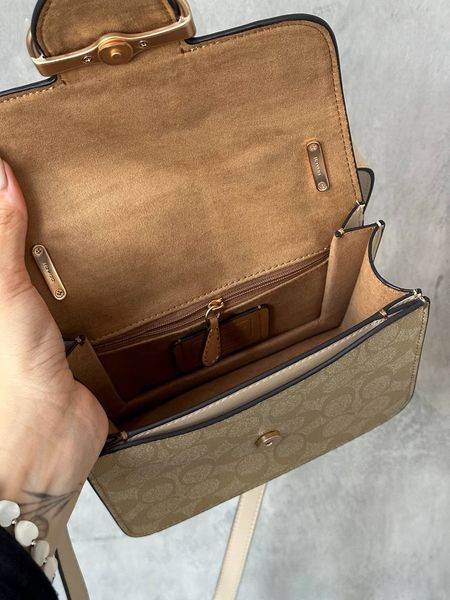 Coach Morgan Shoulder Bag Mini Milk магнітна коробка pr2228 фото