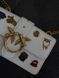 Pinko Mini Love Bag One Simply With Enamel Pin White [оригінальна коробка] pink1007 фото 5