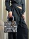 Christian Dior Medium Lady D-Lite Bag Dark Grey [оригінальна коробка] pr01241 фото 12