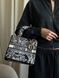 Christian Dior Medium Lady D-Lite Bag Dark Grey [оригінальна коробка] pr01241 фото 10