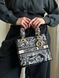 Christian Dior Medium Lady D-Lite Bag Dark Grey [оригінальна коробка] pr01241 фото 9