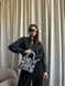 Christian Dior Medium Lady D-Lite Bag Dark Grey [оригінальна коробка] pr01241 фото 13