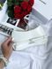 Jacquemus Le Bisou Ceinture Leather Shoulder Bag in WHITE J09903 фото 2