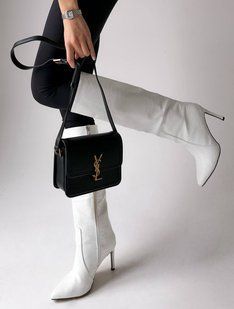 Yves Saint Laurent Solferino Black/Gold Оригінальна коробка!! pr0032 фото