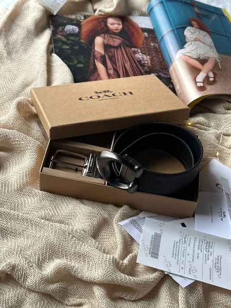 Coach Belt Kit Silver Fittings  R0020 фото
