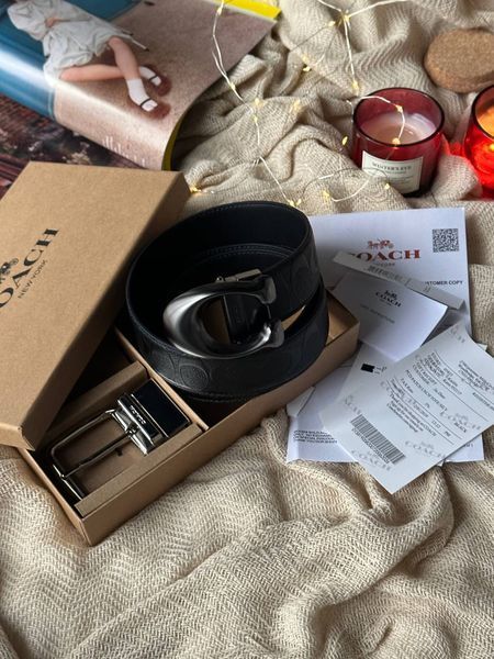 Coach Belt Kit Silver Fittings  R0020 фото