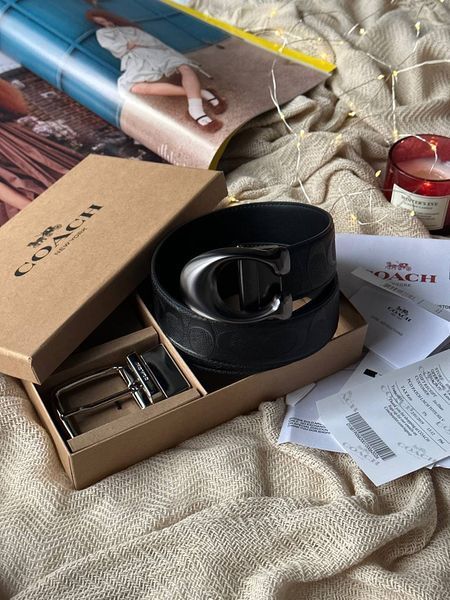 Coach Belt Kit Silver Fittings  R0020 фото
