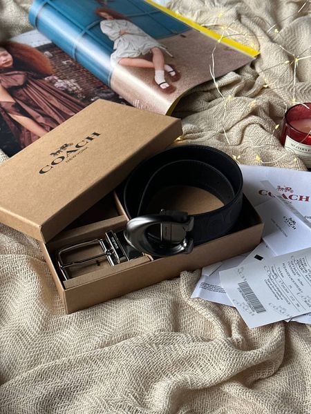 Coach Belt Kit Silver Fittings  R0020 фото