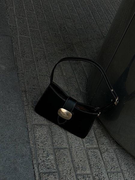 Coach Eliza Shoulder Bag In Black [крафтова коробка] co9102 фото