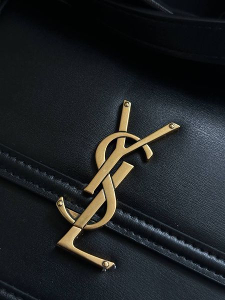 Yves Saint Laurent Solferino Black/Gold Оригінальна коробка!! pr0032 фото