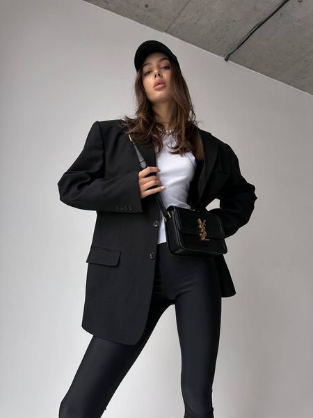 Yves Saint Laurent Solferino Black/Gold Оригінальна коробка!! pr0032 фото