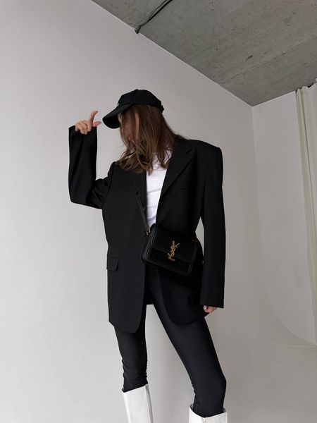 Yves Saint Laurent Solferino Black/Gold Оригінальна коробка!! pr0032 фото
