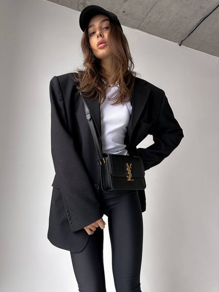 Yves Saint Laurent Solferino Black/Gold Оригінальна коробка!! pr0032 фото