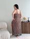 Довга напівпрозора сукня-білизна  для дівчат PLUS SIZE DO3974 фото 6
