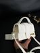 Jacquemus Le Bambino Small Handbag With Adjustable Crossbody WHITE pr1040 фото 16