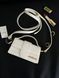 Jacquemus Le Bambino Small Handbag With Adjustable Crossbody WHITE pr1040 фото 8