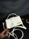 Jacquemus Le Bambino Small Handbag With Adjustable Crossbody WHITE pr1040 фото 14