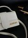 Jacquemus Le Bambino Small Handbag With Adjustable Crossbody WHITE pr1040 фото 3