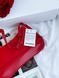 Jacquemus Le Bisou Ceinture Leather Shoulder Bag in Red J09902 фото 15