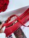 Jacquemus Le Bisou Ceinture Leather Shoulder Bag in Red J09902 фото 13