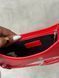 Jacquemus Le Bisou Ceinture Leather Shoulder Bag in Red J09902 фото 22