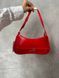 Jacquemus Le Bisou Ceinture Leather Shoulder Bag in Red J09902 фото 20